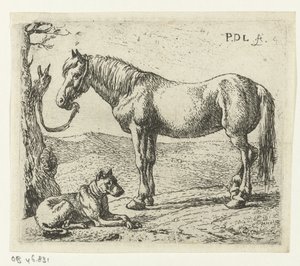 Hest og hund på en eng Hester (serietittel)