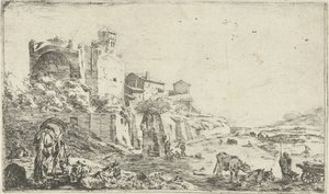 Ruinene av Venus- og Roma-tempelet