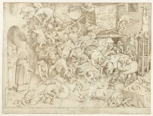 Magikerens fall Hermogenes av Pieter Bruegel (I)