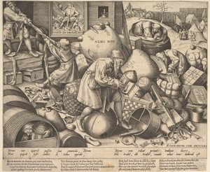 Everyman, ca.1558 av Pieter Bruegel the Elder