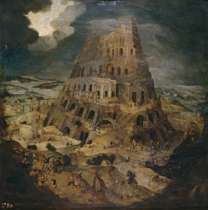 Babelstårnet, ca 1595 av Pieter Brueghel the Younger