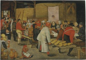 Bryllupsfesten av Pieter Brueghel the Younger