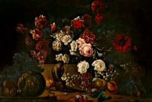 Stilleben (olje på lerret) av Pieter Casteels
