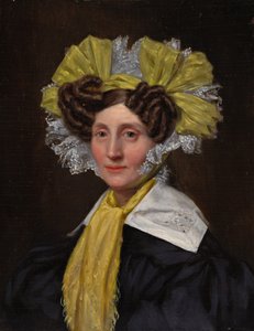 Mrs. Pearson [muligens Sarah Thompson Pearson], ca. 1837.
