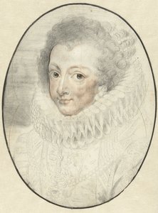 Portrett av Elizabeth, konsort av Filip IV av Spania