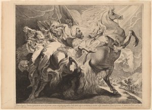 Sankeribs nederlag av Pieter Claesz Soutman after Sir Peter Paul Rubens