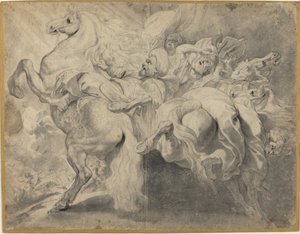 Sankeribs nederlag av Pieter Claesz Soutman and Sir Peter Paul Rubens