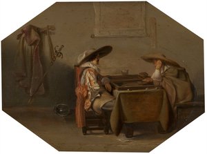 Tric-Trac-spillere, 1628