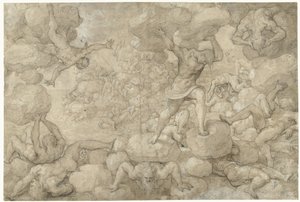 Kjempenes fall av Pieter Coecke van Aelst (I)