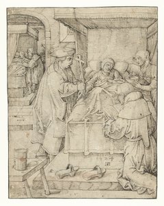 Ta vare på de syke Works of Mercy (serietittel) av Pieter Cornelisz. genaamd Kunst