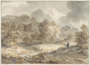 kupert landskap av Pieter Francis Peters jr.