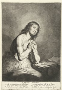 Døperen Johannes S. Ioannes Babtista (tittel på objekt) av Pieter Fransz de Grebber
