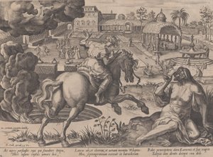 The Enticement of Luxury, fra The Course of Human Life, 1570. av Pieter Furnius