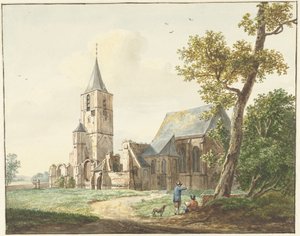 Kirken i Warmond av Pieter Gerardus van Os