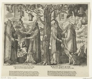 Treet for romersk avgudsdyrkelse, ca. 1570
