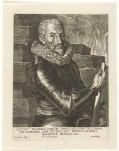 Portrett av Johann Tserclaes, greve av Tilly av Pieter I Jode de