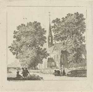 Utsikt over en kirke