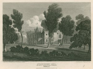 Strawberry Hill, Twickenham, London; Setet til enkegrevinne Waldegrave
