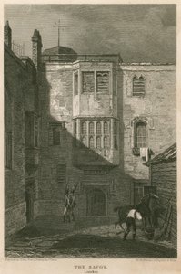 Savoy-fengselet, London av Pieter Jansz. Quast