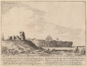 Ruinene av Assemburg slott av Pieter Jansz Saenredam