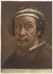 Portrett av Rembrandt van Rijn av Pieter Louw