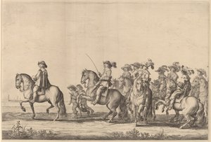 Marie de Medicis inntreden i Amsterdam [plate 2 av 6]