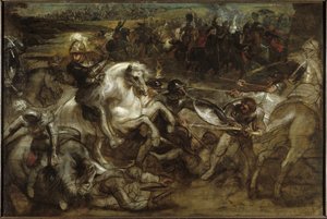 Henry IV i slaget ved Ivry, 1628-1630. av Pieter Paul Rubens