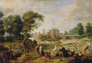 Slottsparken i Ekeren, 1527-1530.