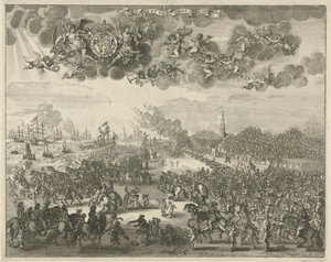 Charles IIs avgang fra Scheveningen til England, 1660 av Pieter Philippe