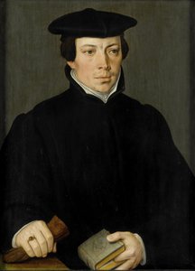 Portrett av en ung minister av Pieter Pourbus