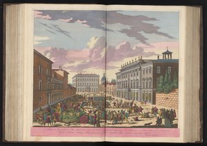 Festligheter i gatene i Roma av Pieter Schenk (I)