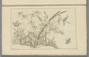 Tre fugler i et blomstrende tre kinesiske blomster og fugler (serietittel)