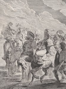 En tyrkisk prins til hest, ca. 1620-25.