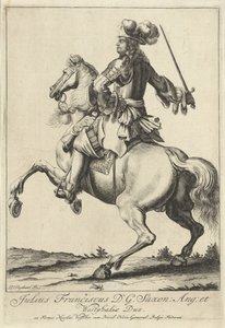 Ridesportrett av Julius Frans van Saxe-Lauenburg