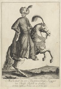 Ridesportrett av Mehmet IV, sultan fra det osmanske riket