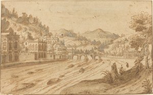 elveutsikt av Pieter Stevens