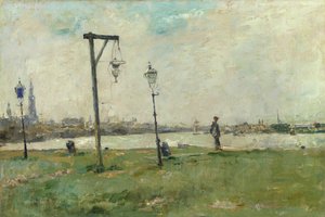Antwerpen (olje på lerret) av Pieter Verhaert