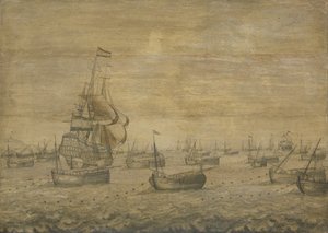 Den nederlandske sildeflåten av Pieter Vogelaer