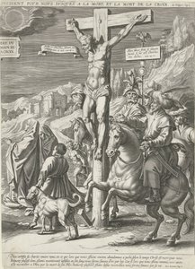 Kristi korsfestelse, høyre del av Pieter de Jode (I)