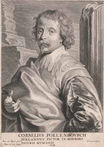 Cornelius Poelenbourch, nederlandsk maler i mindreårige, menneskelige figurer