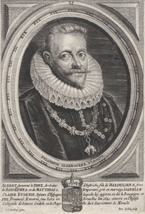 Portrett av Albert VII, erkehertug av Østerrike, ca. 1650.