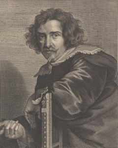 Portrett av Pieter de Jode den yngre, 1606-74.