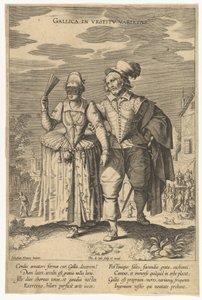 Gallica in Vestitu Varietas, fra Fashions of Different Nations.n.d.