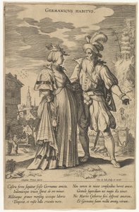 Germanicus Habitus, fra Fashions of Different Nations.n.d.