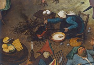 Kamp mellom karneval og fasten av Pieter Bruegel the Elder