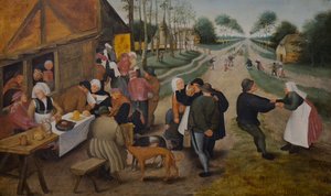  av Pieter the Younger (studio of) Brueghel