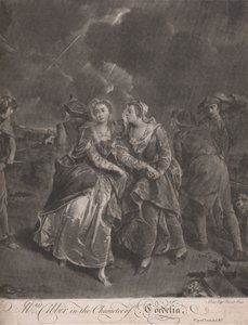 Mrs. Cibber i Character of Cordelia in Play of King Lear, akt III