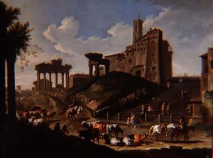 Capriccio-utsikt over Campo Vacchino