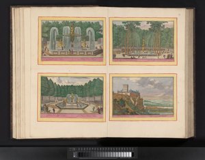 Kart av det beleg av Barcelona, ​​​​1706 Kart over byen Barcelona og Chateau de Mont Juy med tilnærmingene til Army of France (...) (tittel på objekt) av Pieter van Call (II)