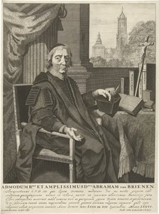 Portrett av pastor Abraham van Brienen av Pieter van Dijck